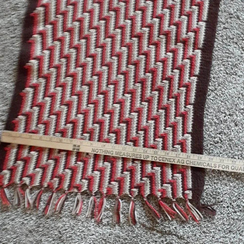 Beautiful Southwestern style crocheted blanket -19